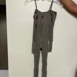 White Fox One Size Fits All Jumpsuit